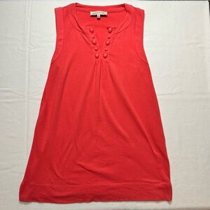 Jones New York Sleeveless Coral Tank Top